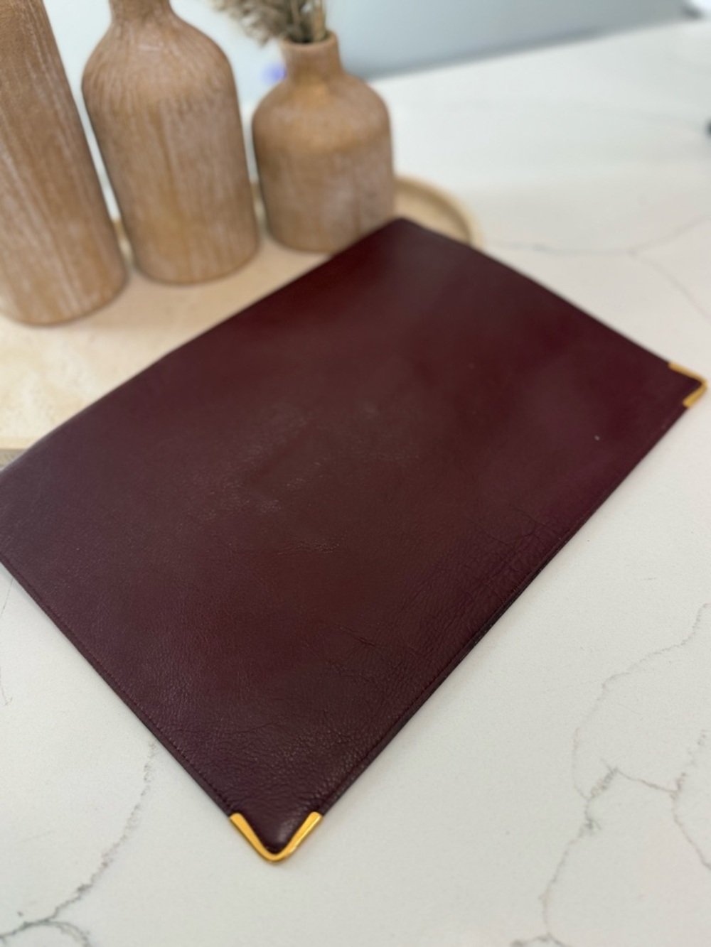 Cartier Must de Cartier document case or clutch bag VINTAGE: SPOTLESS CONDITION - Picture 11 of 11
